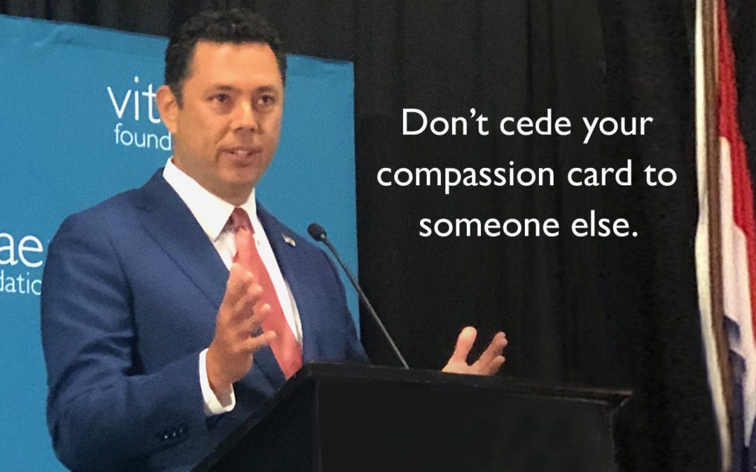 Chaffetz Urges Vitae Crowd to “Talk with Your Hearts”