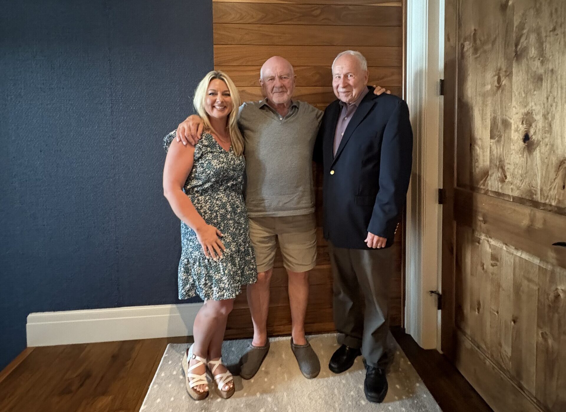 Brandy Meeks, Peter Herschend, and Carl Landwehr.